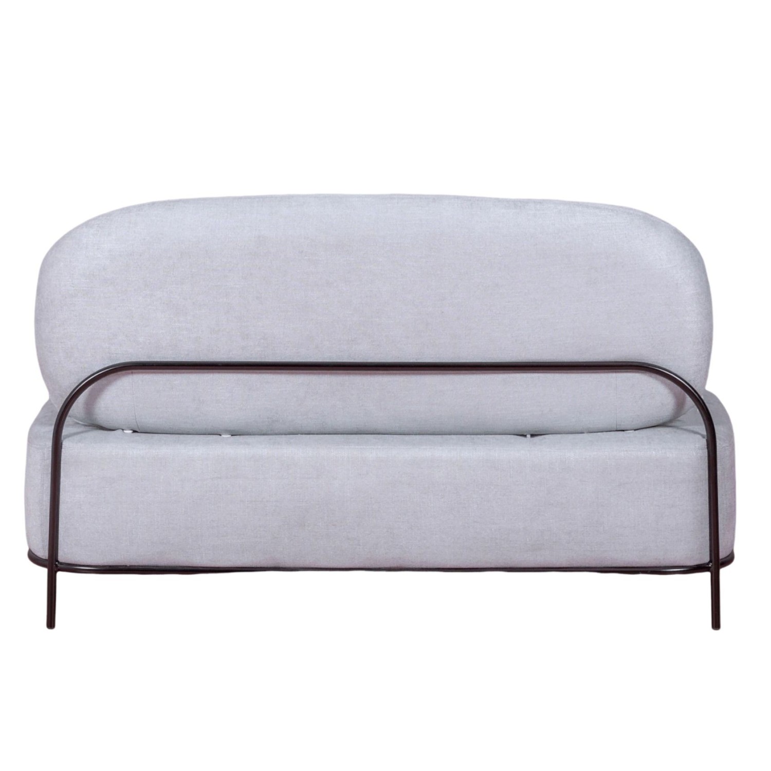 Sofá de dois lugares de design econômico Clair
