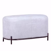 Reposapiés sofá Clair Loveseat de diseño minimalista