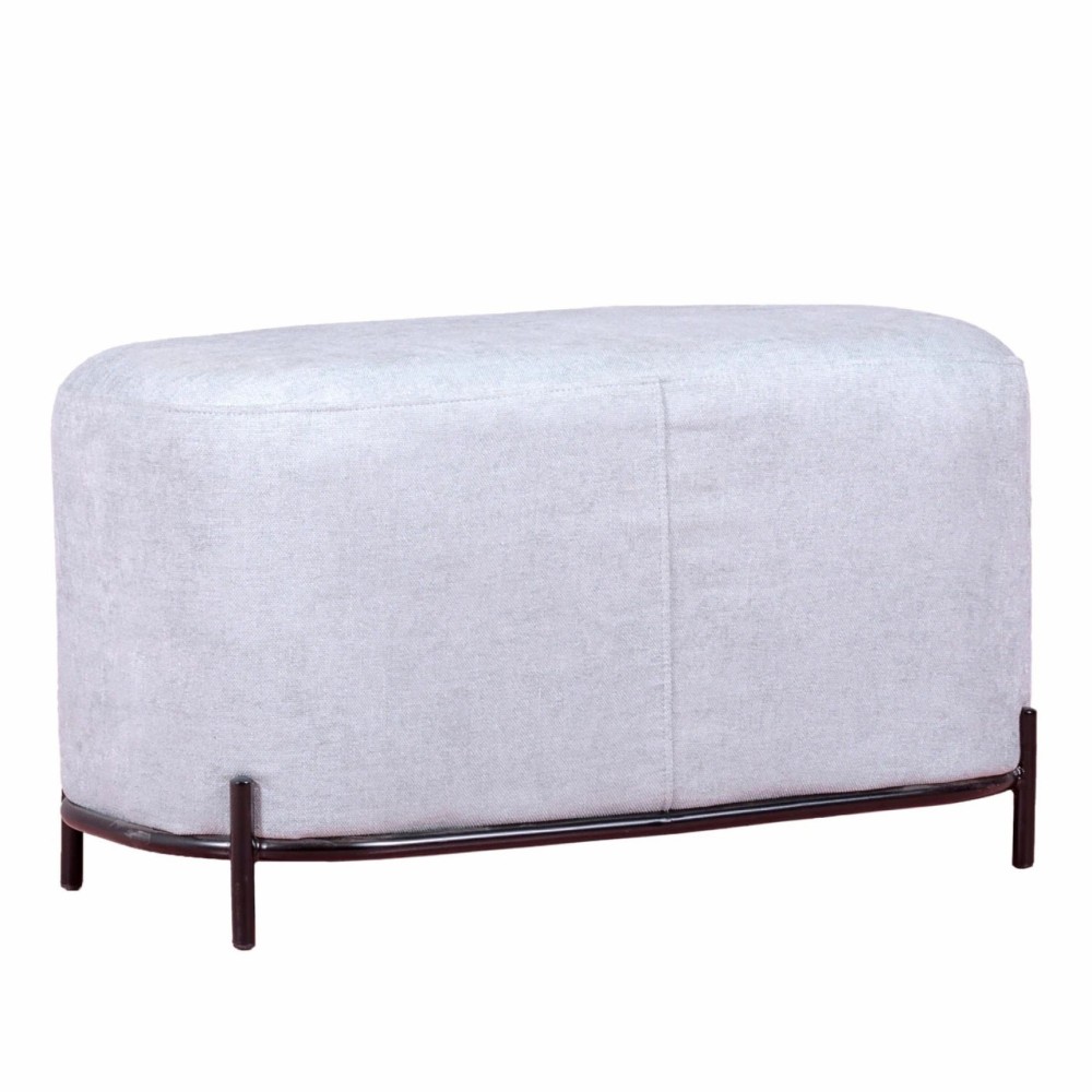 Minimalist design Clair Loveseat sofa footrest
