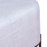 Apoio para os pés do sofá Clair Loveseat de design minimalista