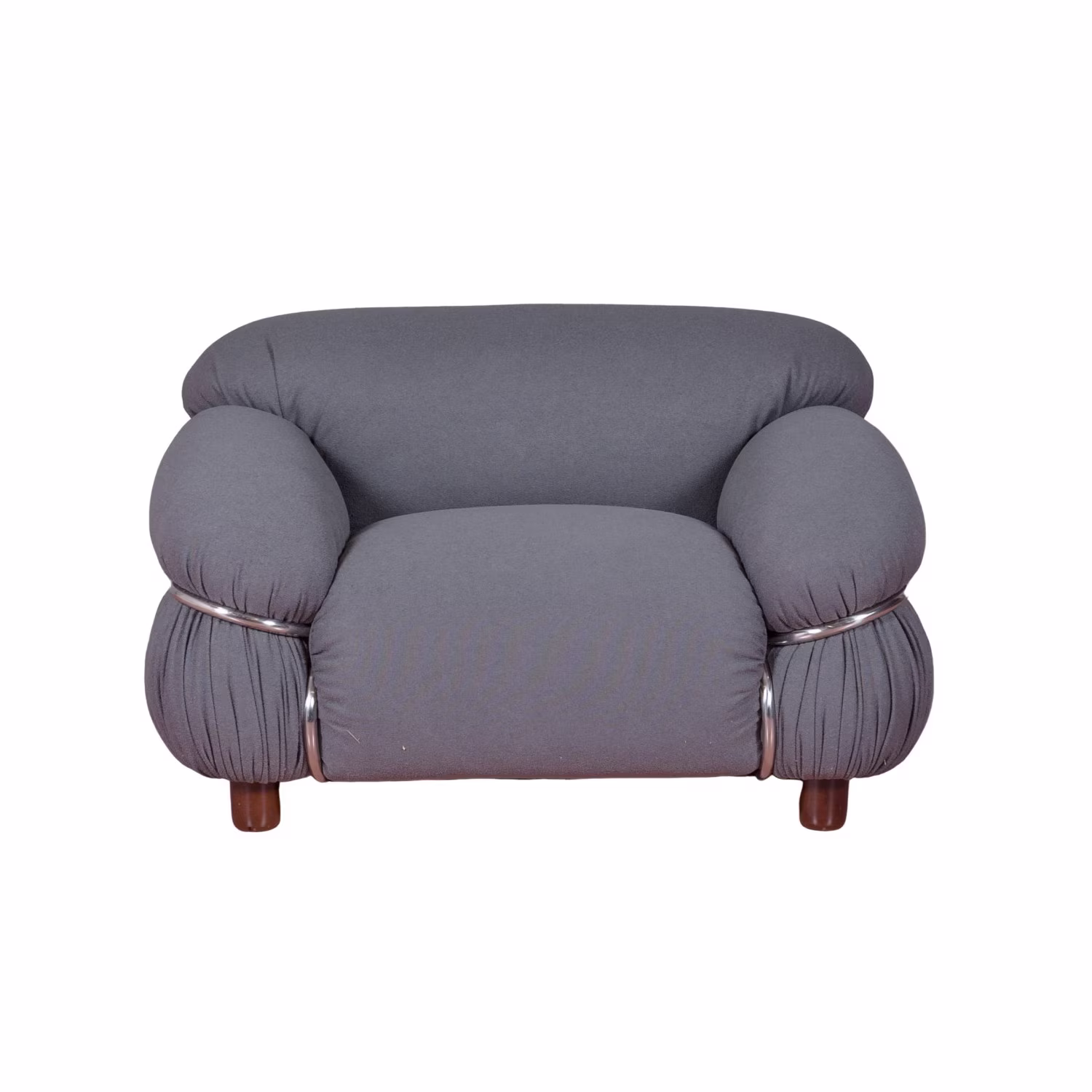 SOFA OLYMPIA DE 1 PLAZA TAPIZADO EN TEJIDO SHERPA