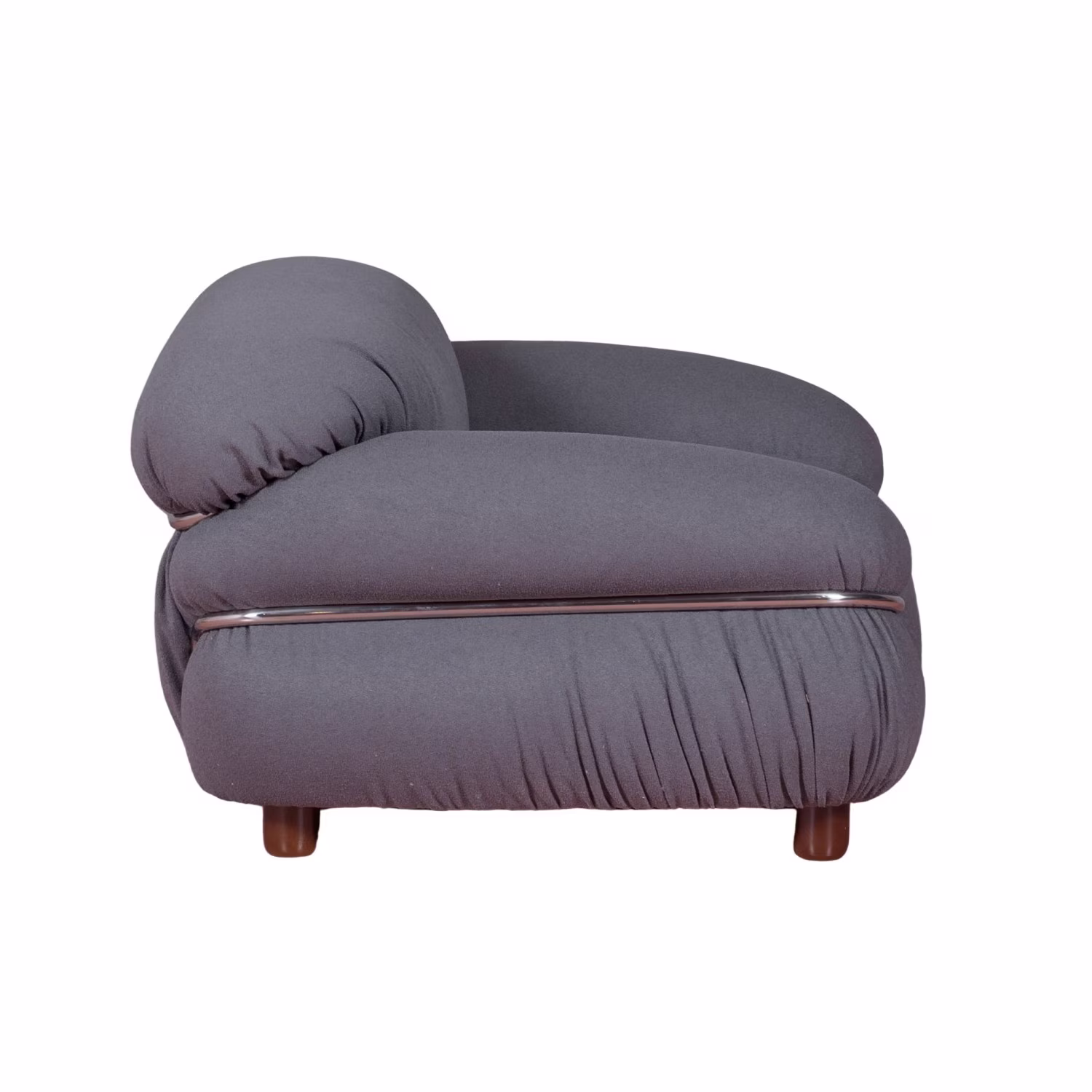 SOFA OLYMPIA DE 1 PLAZA TAPIZADO EN TEJIDO SHERPA