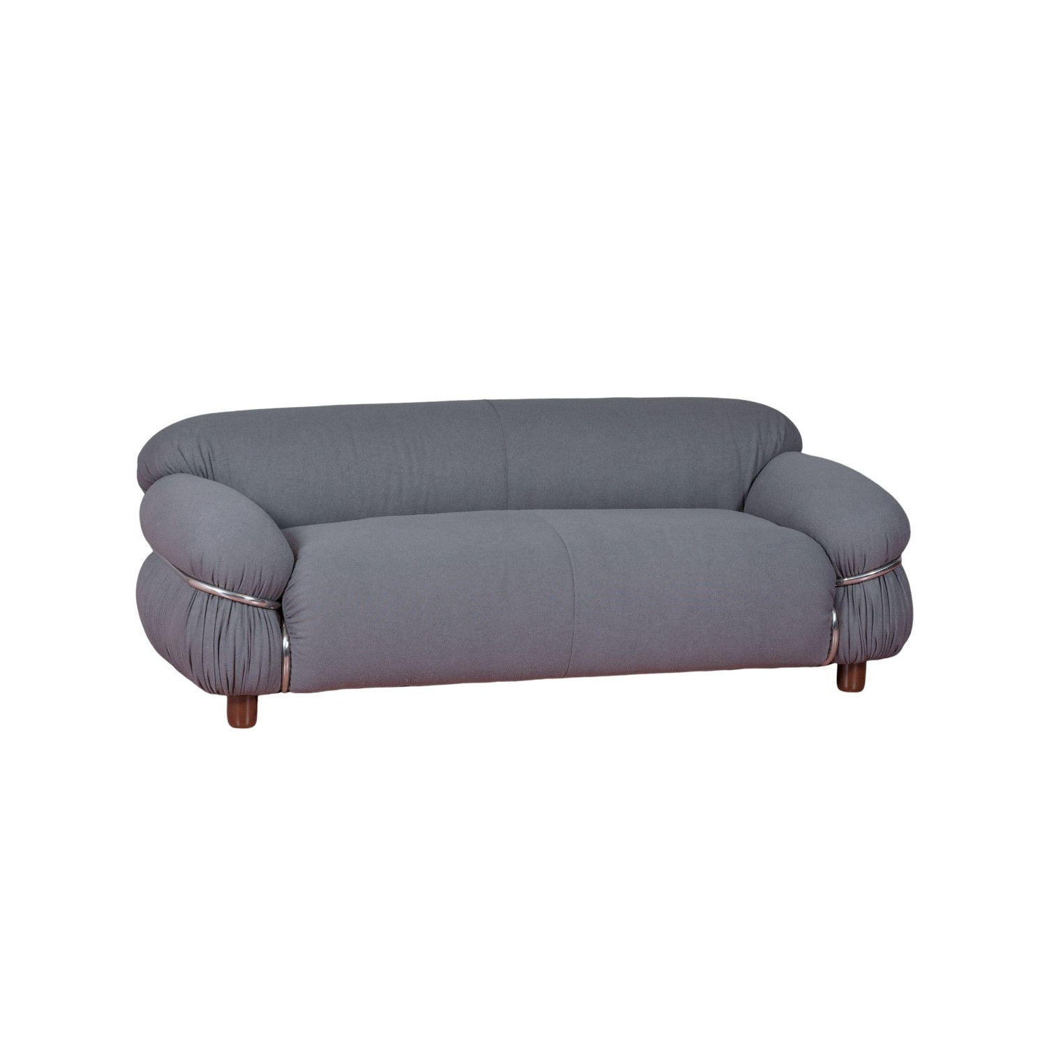 SOFA 2-OSOBOWA OLYMPIA TAPICEROWANA TKANINĄ SHERPA