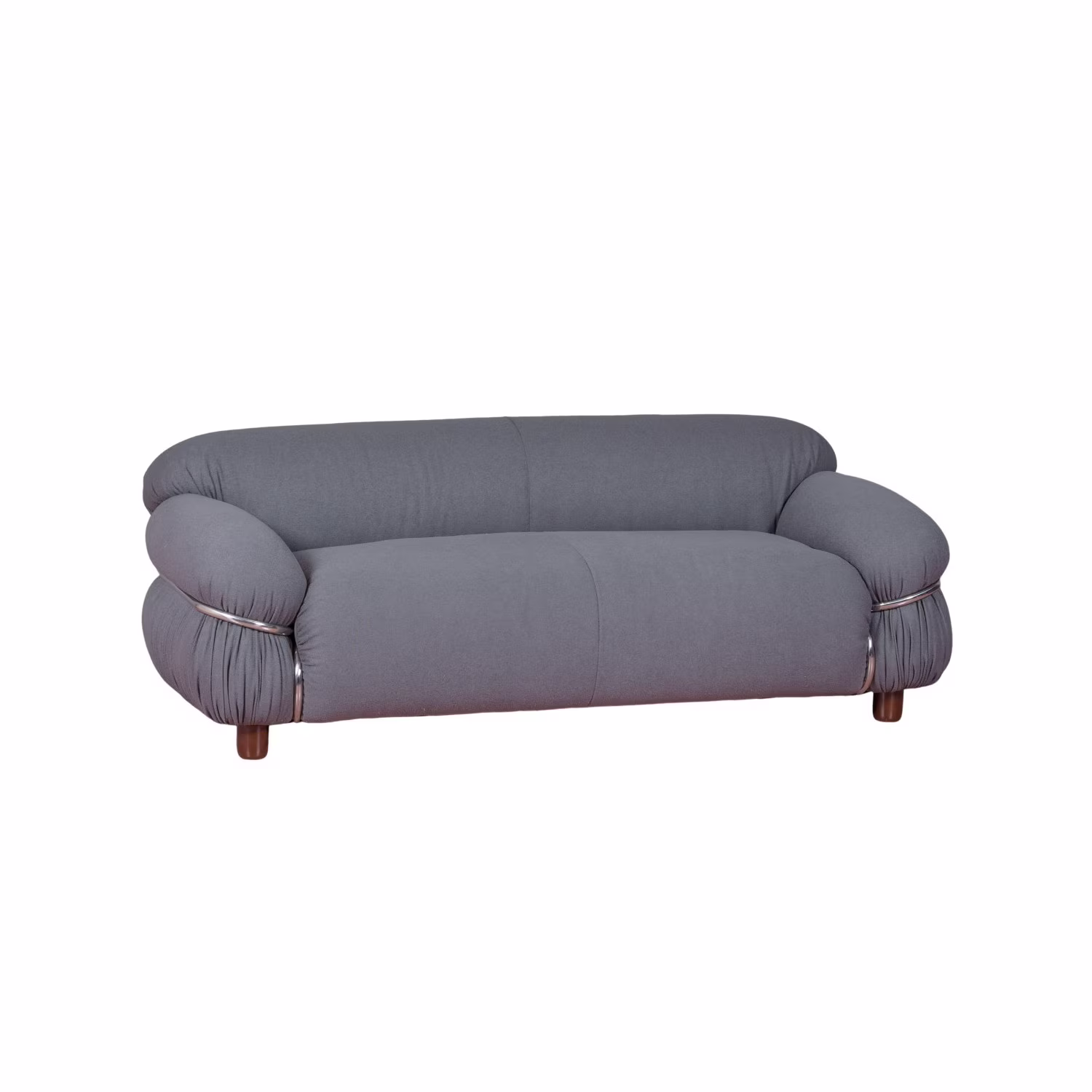 SOFA OLYMPIA DE 2 PLAZAS TAPIZADO EN TEJIDO SHERPA