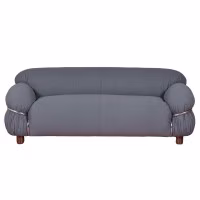 SOFA OLYMPIA DE 2 PLAZAS TAPIZADO EN TEJIDO SHERPA