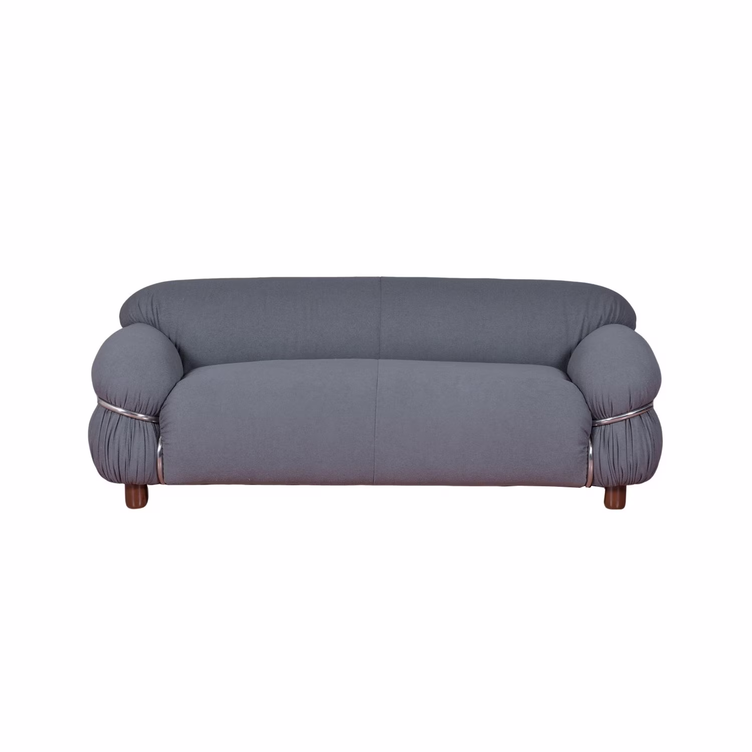 SOFA OLYMPIA DE 2 PLAZAS TAPIZADO EN TEJIDO SHERPA