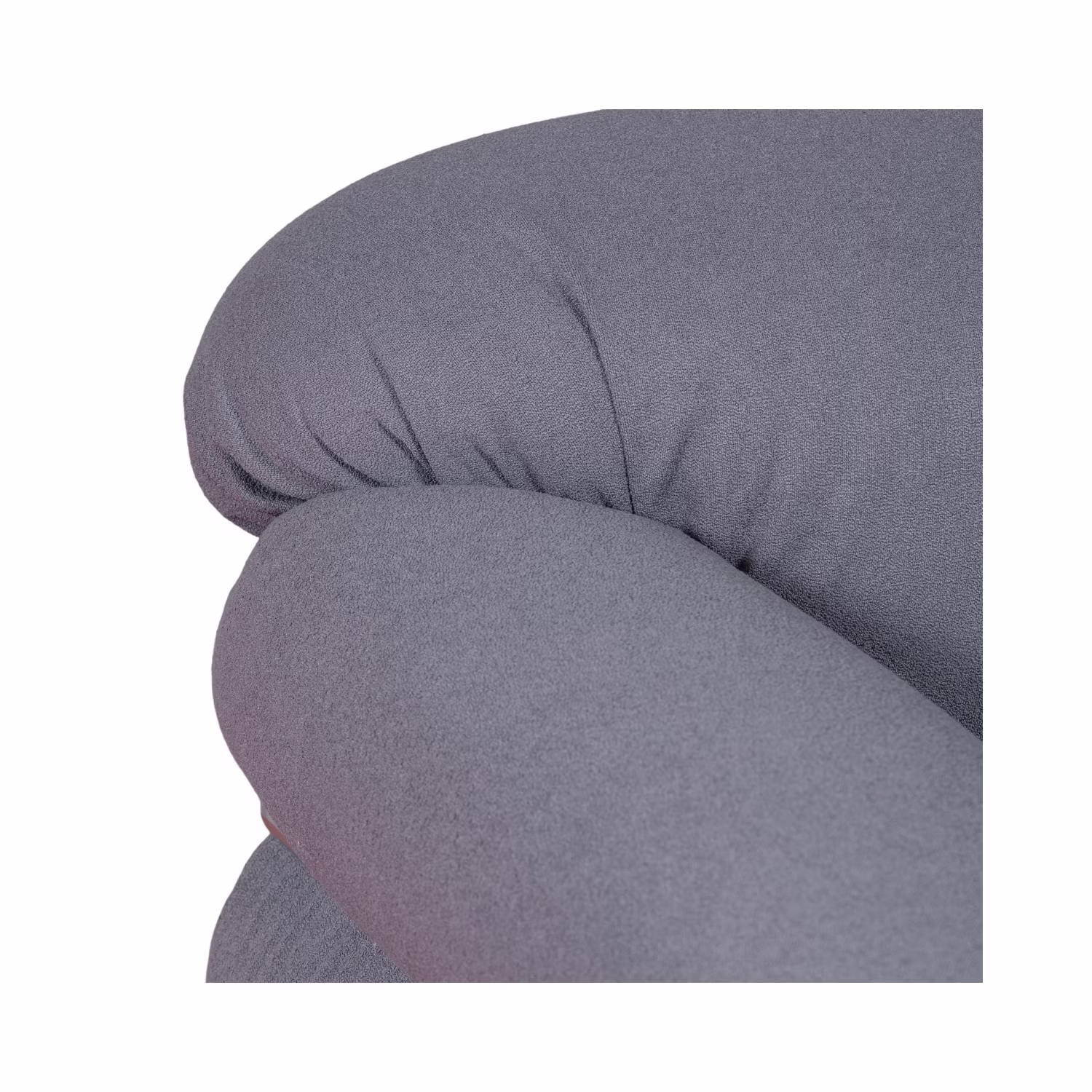 SOFA OLYMPIA DE 2 PLAZAS TAPIZADO EN TEJIDO SHERPA