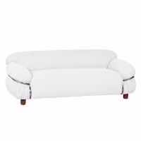 SOFA OLYMPIA DE 2 PLAZAS TAPIZADO EN TEJIDO SHERPA