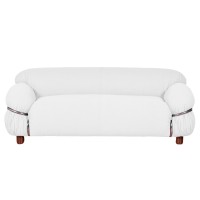 OLYMPIA 2-SITZ-SOFA, GEPOLSTERT MIT SHERPA-STOFF