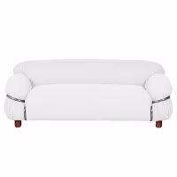 SOFA OLYMPIA DE 2 PLAZAS TAPIZADO EN TEJIDO SHERPA