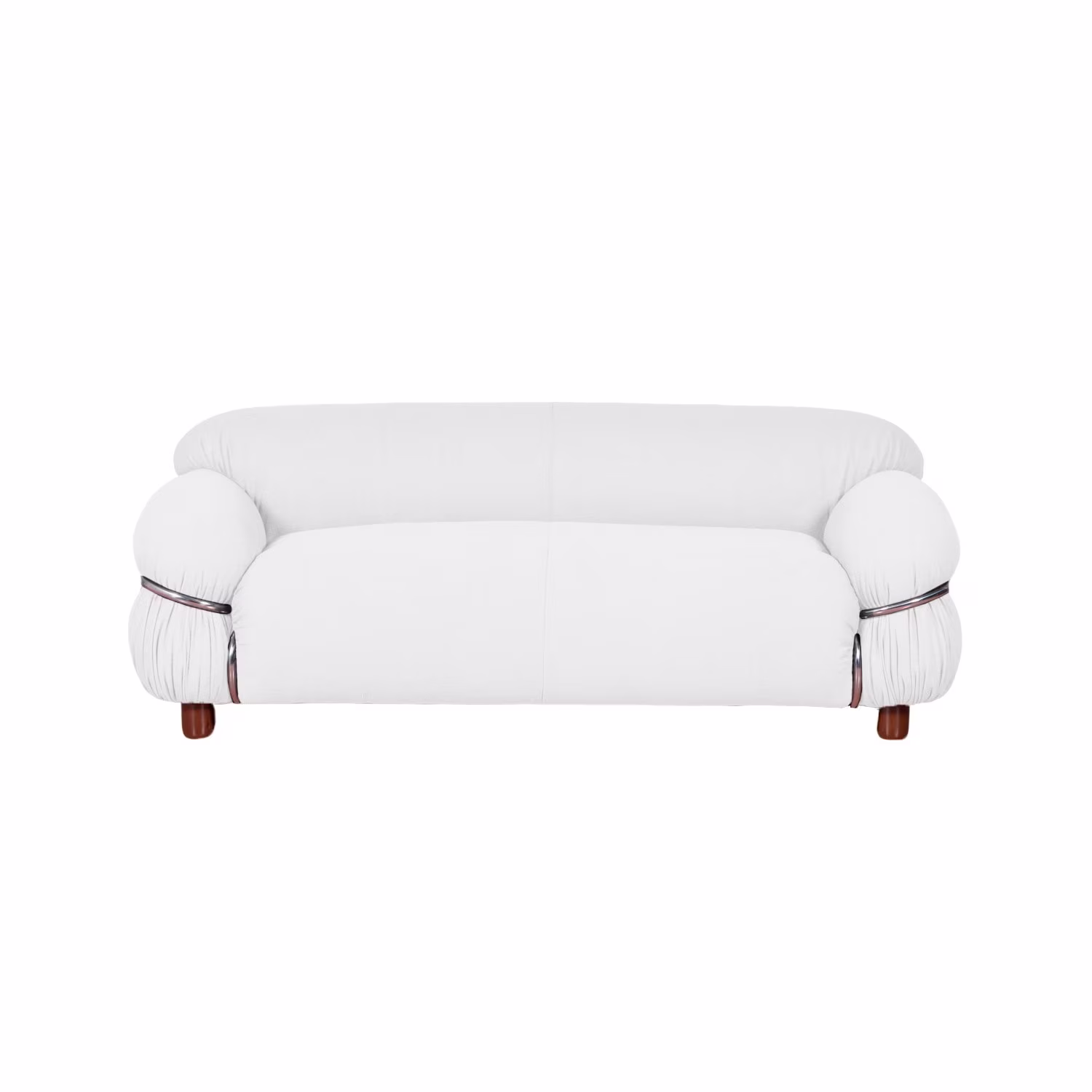 SOFA OLYMPIA DE 2 PLAZAS TAPIZADO EN TEJIDO SHERPA
