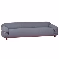 SOFA OLYMPIA DE 3 PLAZAS TAPIZADO EN TEJIDO SHERPA