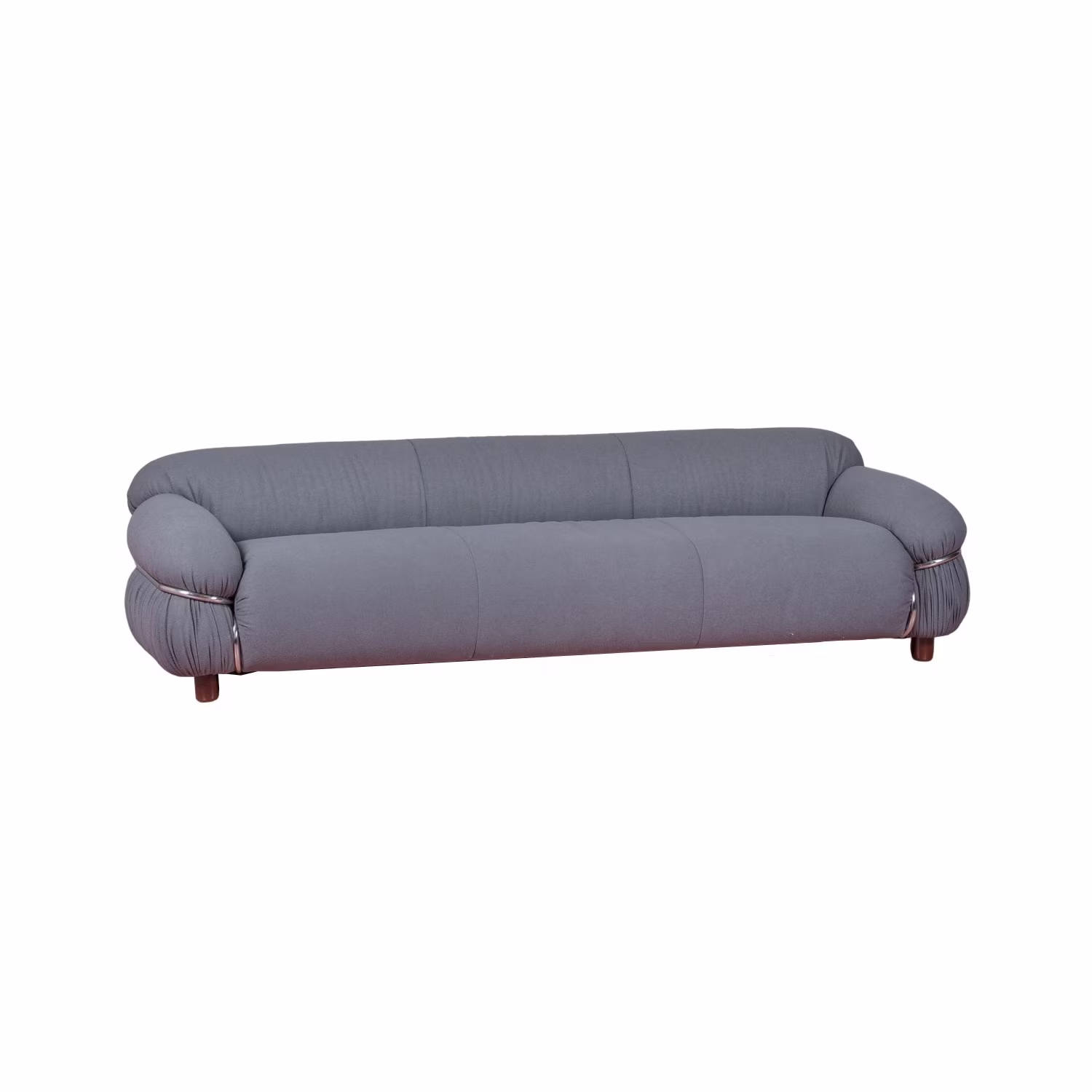 SOFA OLYMPIA DE 3 PLAZAS TAPIZADO EN TEJIDO SHERPA