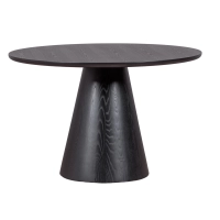 Table de salle à manger gigogne 120cm en bois de frêne