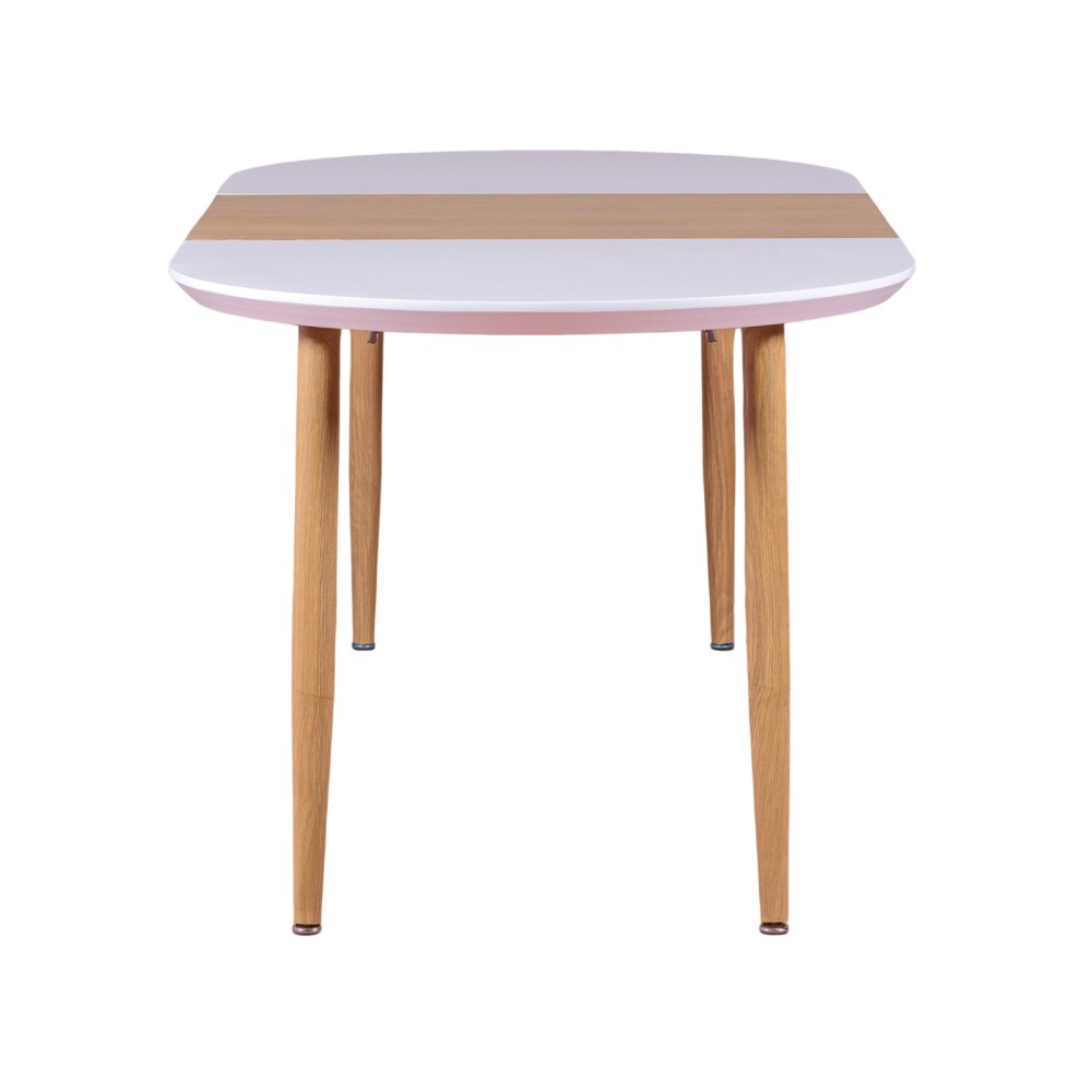 Mesa de jantar extensível estilo escandinavo Goteborg (140-205cm)