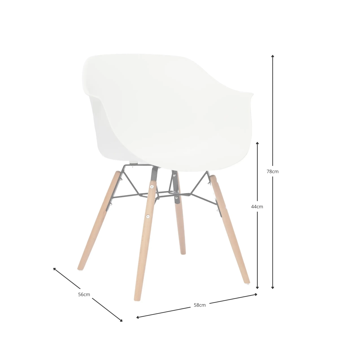 Design-Esszimmerstuhl Temu Nest Dream - 24