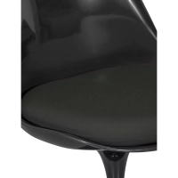 Silla Lotus Chair All Black con cojín de algodón FURNMOD - 9