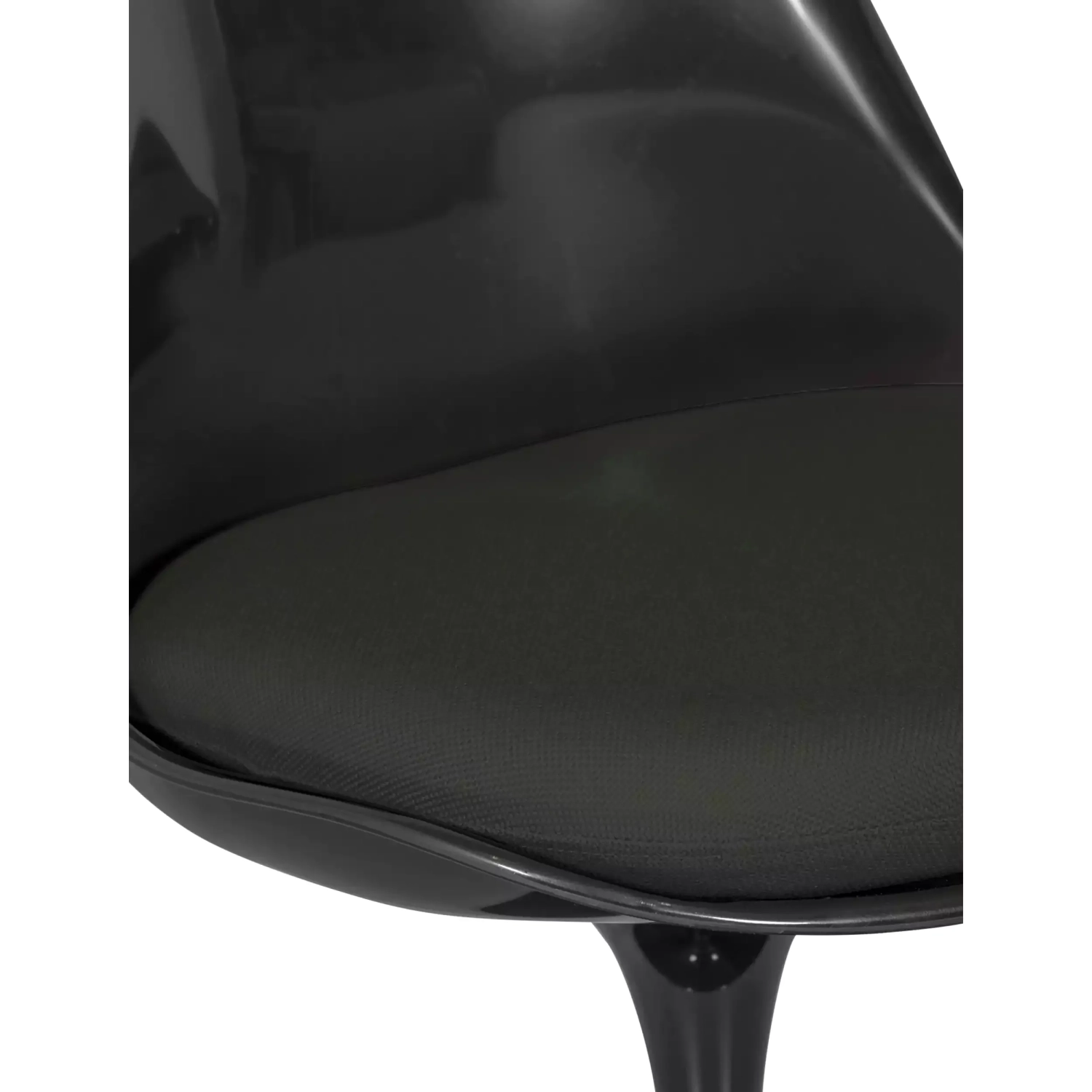 Silla Lotus Chair All Black con cojín de algodón FURNMOD - 9