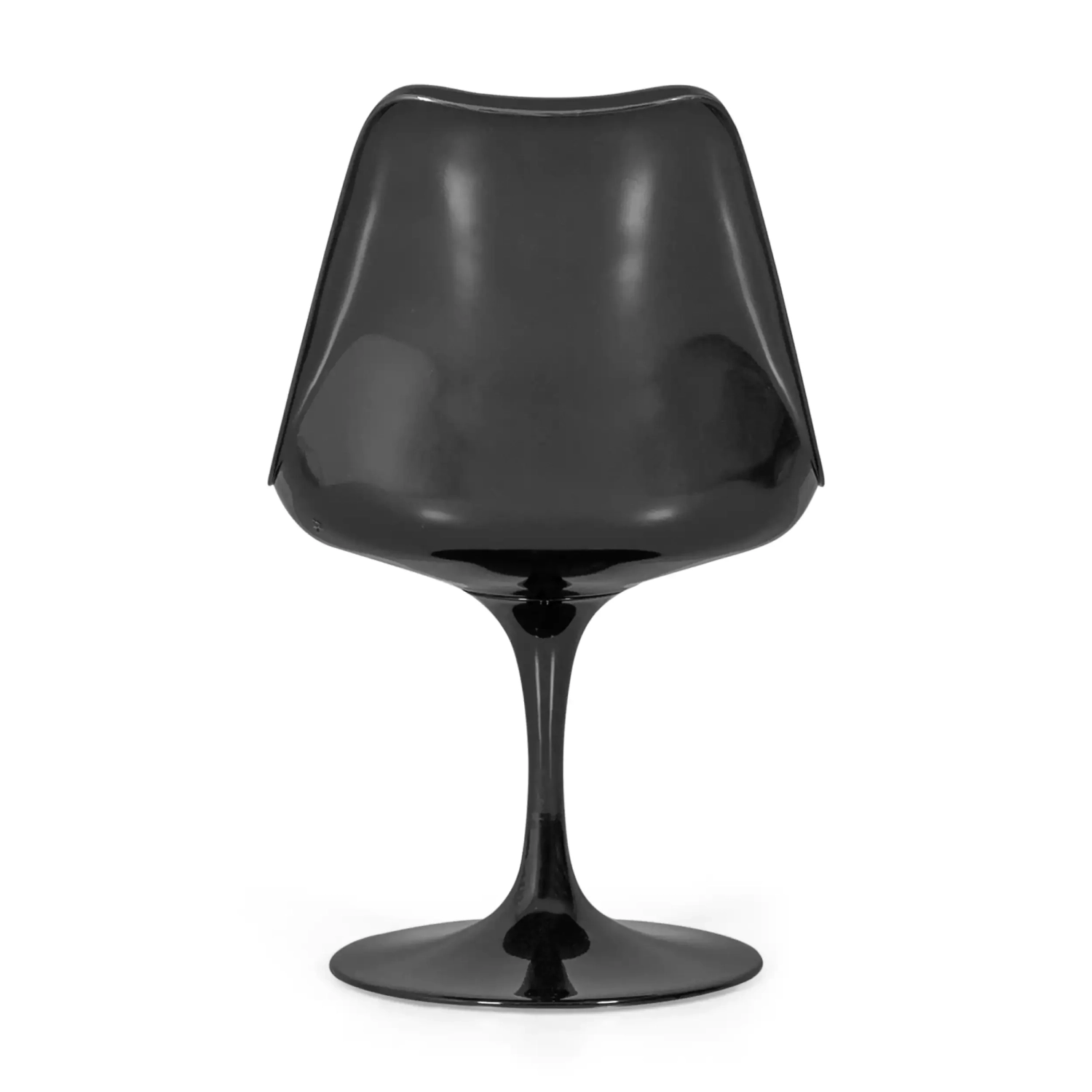 Silla Lotus Chair All Black con cojín de algodón FURNMOD - 22