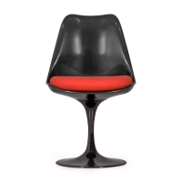 Silla Lotus Chair All Black con cojín de algodón FURNMOD - 3