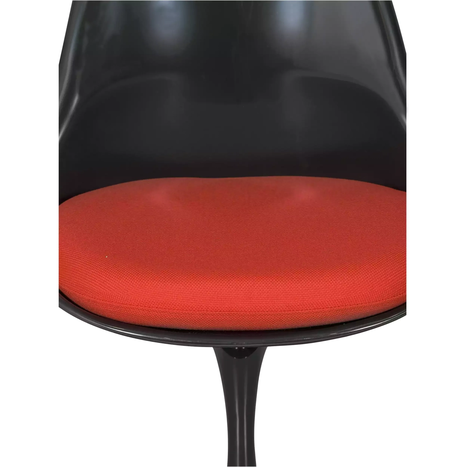 Cadeira Lotus Chair All Black com almofada de algodão FURNMOD - 4