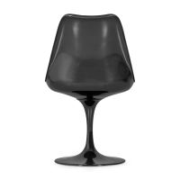 Silla Lotus Chair All Black con cojín de algodón FURNMOD - 30