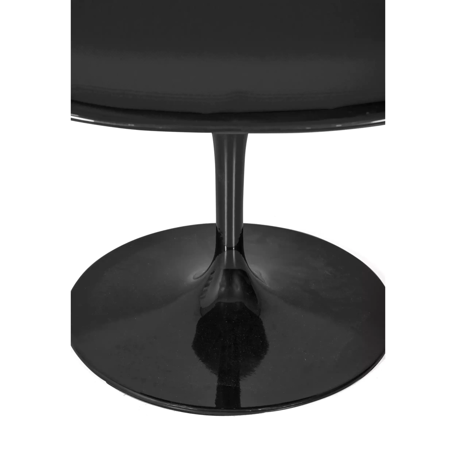 Lotus Arms All Black -tuoli puuvillatyynyllä FURNMOD - 4