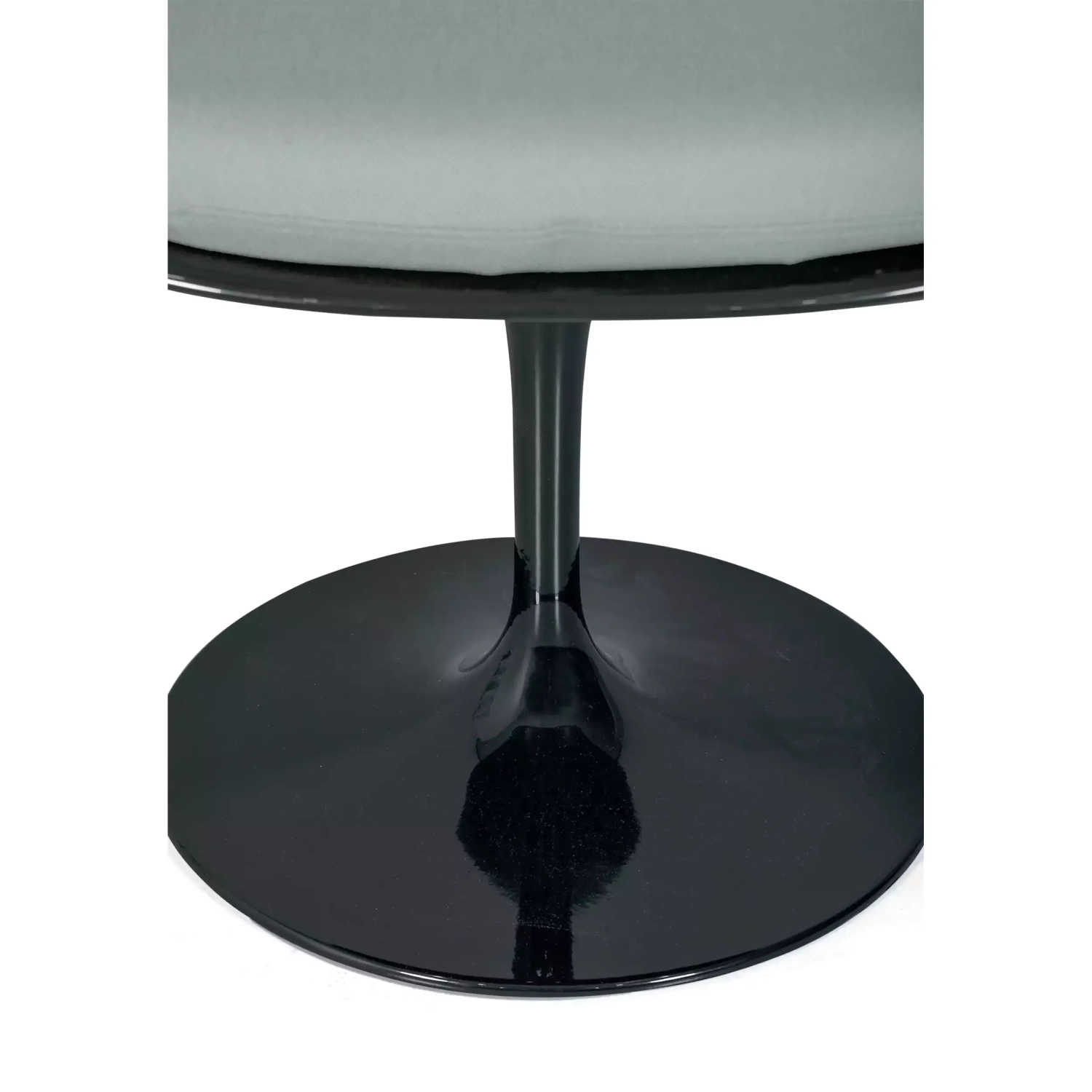 Chaise Lotus Arms All Black avec coussin en coton FURNMOD - 14