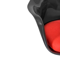 Sedia Lotus Arms All Black con cuscino in cotone FURNMOD - 25