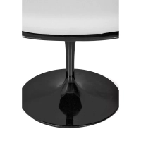 Lotus Arms All Black stoel met katoenen kussen FURNMOD - 34
