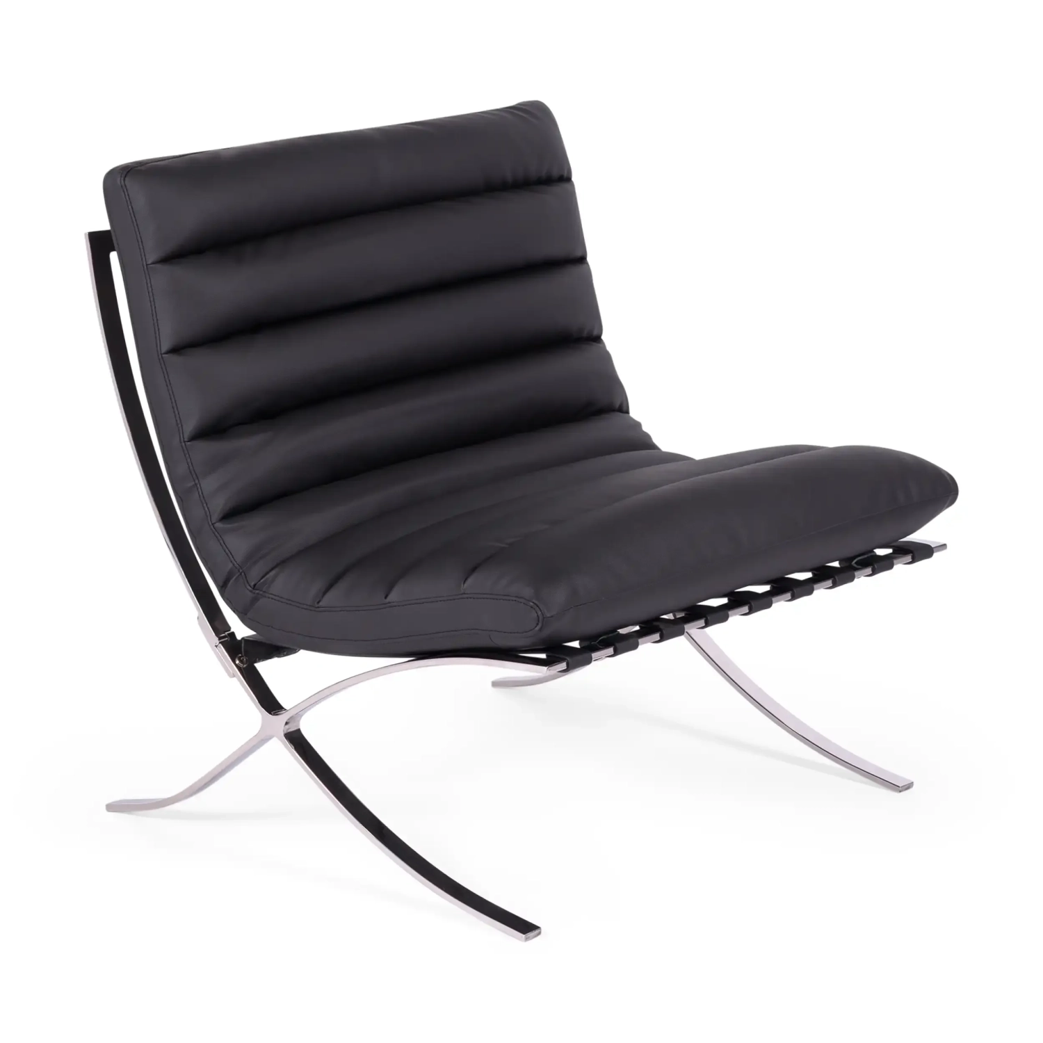 Cadeirão de design estofado em pele sintética - Madrid Nest Dream - 1