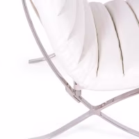 Cadeirão de design estofado em pele sintética - Madrid Nest Dream - 10