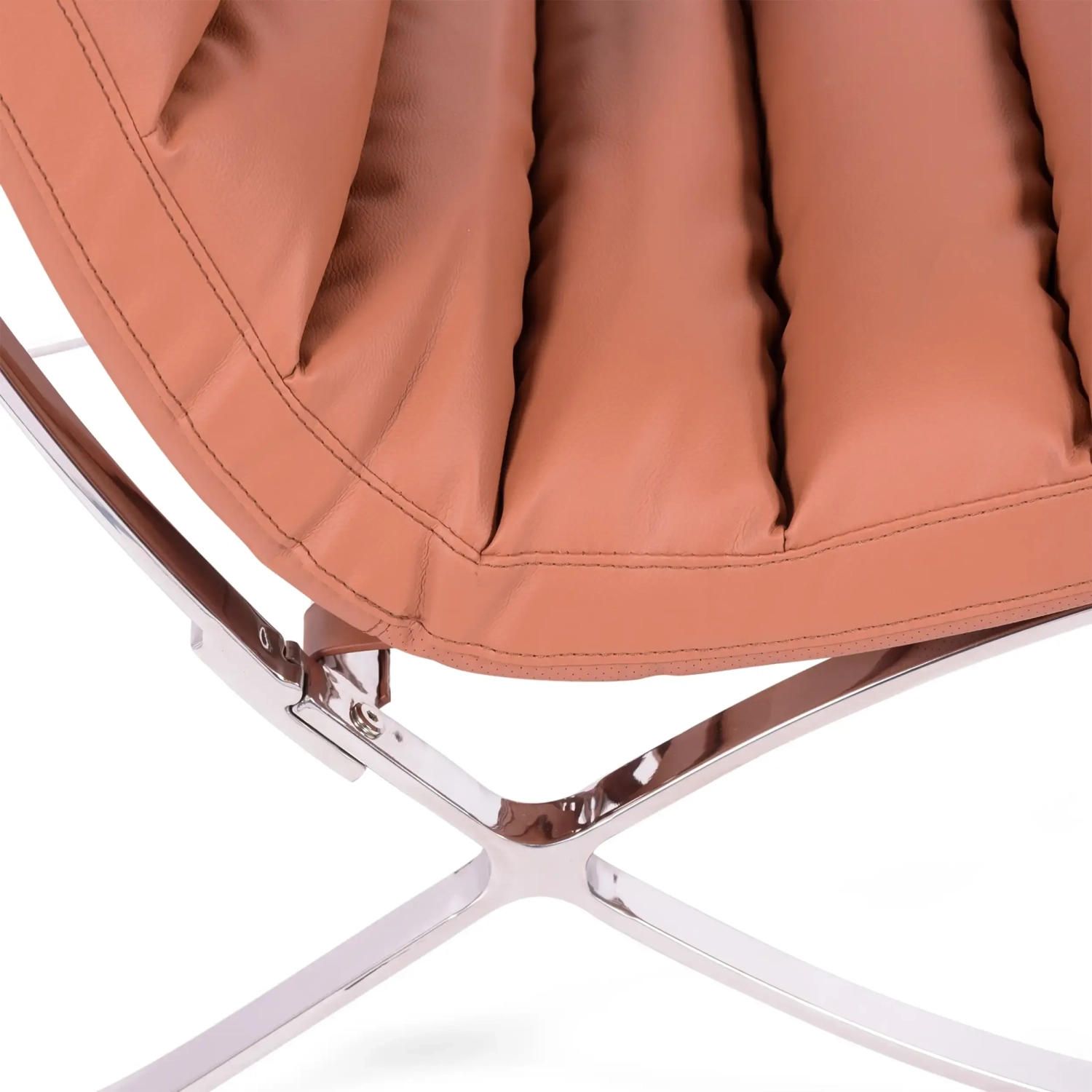 Design fauteuil bekleed met synthetisch leer - Madrid Nest Dream - 18