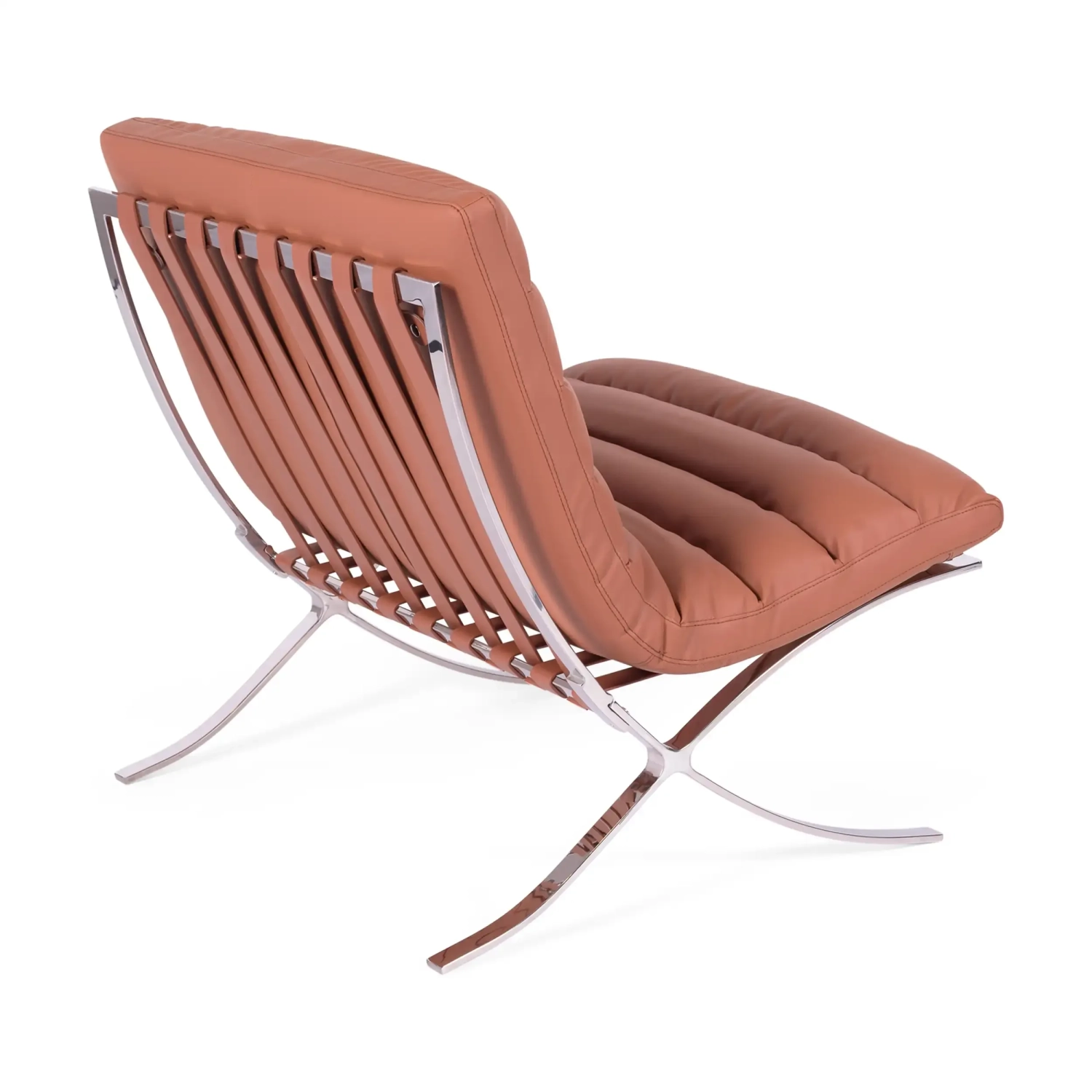 Designové křeslo čalouněné syntetickou kůží - Madrid Nest Dream - 23