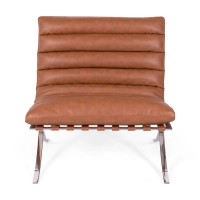 Design Sessel gepolstert in Kunstleder - Madrid Nest Dream - 27