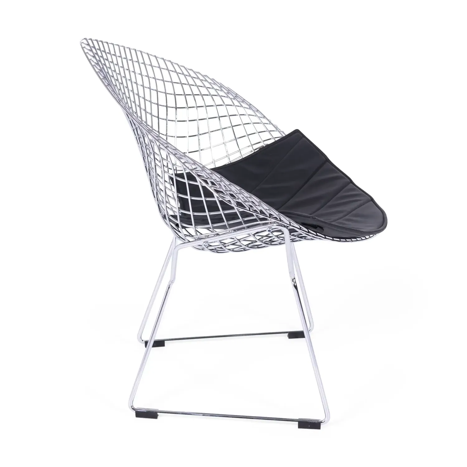 Sillón de diseño en acero cromado Diamond FURNMOD - 7