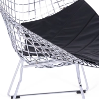 Diamond Design nojatuoli kromattua terästä FURNMOD - 2