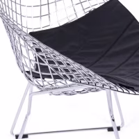 Sillón de diseño en acero cromado Diamond FURNMOD - 2