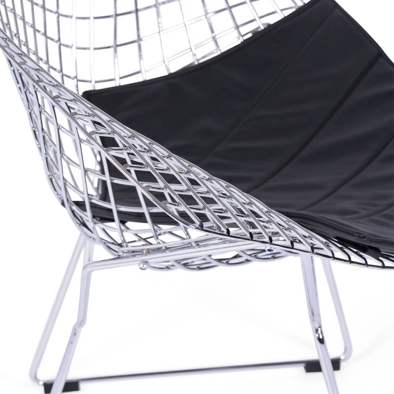 Diamond Design fauteuil in verchroomd staal FURNMOD - 2