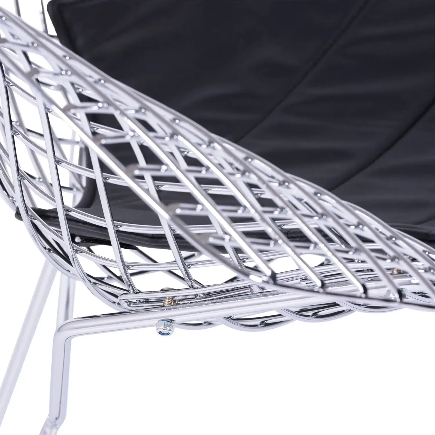 Sillón de diseño en acero cromado Diamond FURNMOD - 8