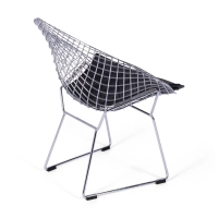 Diamond Design-Sessel aus verchromtem Stahl FURNMOD - 10