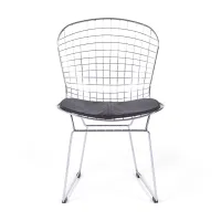 Chrome Bertoia Chair Inspiration - Industrial Chair - Mueble Design