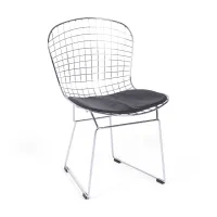 Chrome Bertoia Chair Inspiration - Industrial Chair - Mueble Design