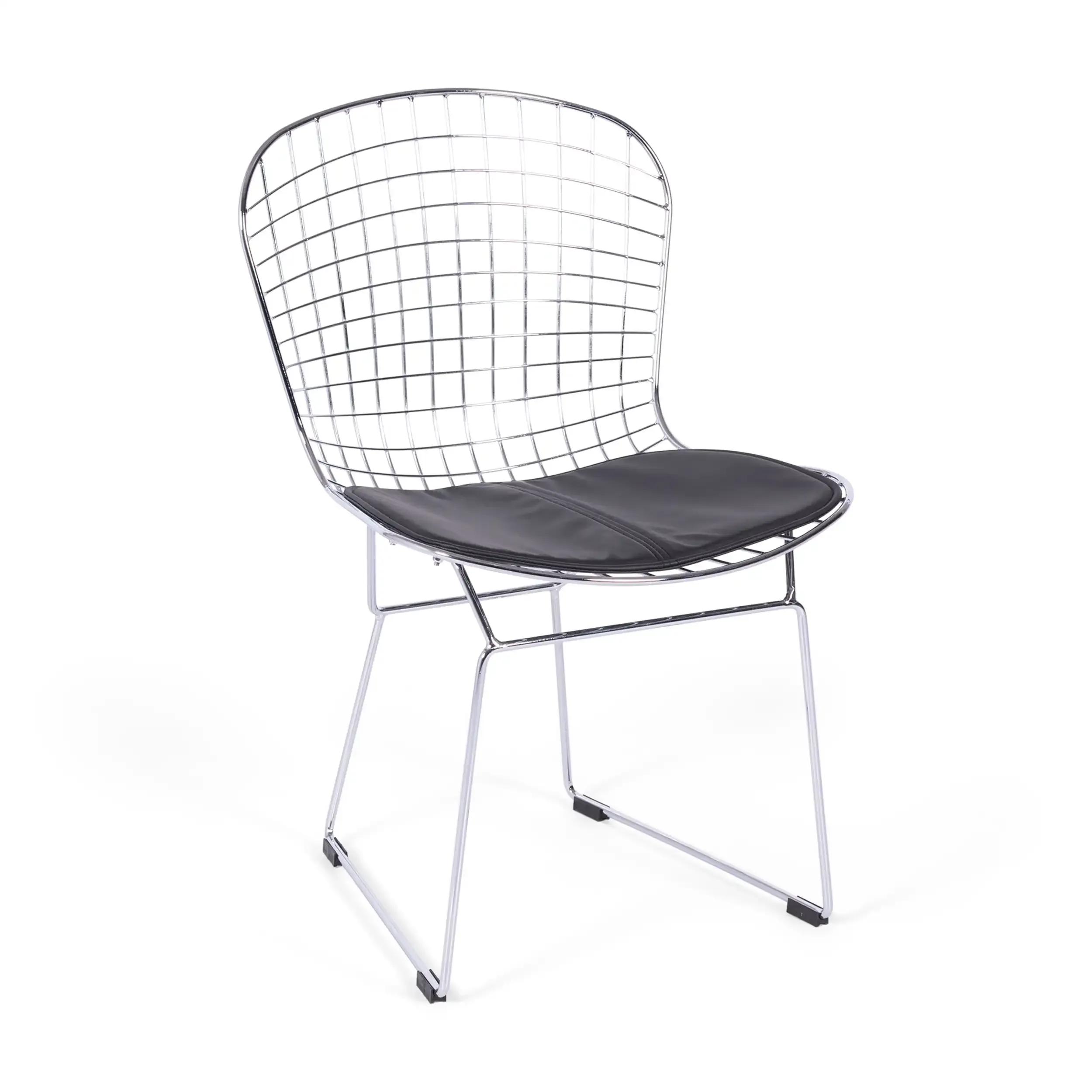 Chrome Bertoia Chair Inspiration - Industrial Chair - Mueble Design