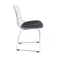 Chrome Bertoia Chair Inspiration - Industrial Chair - Mueble Design