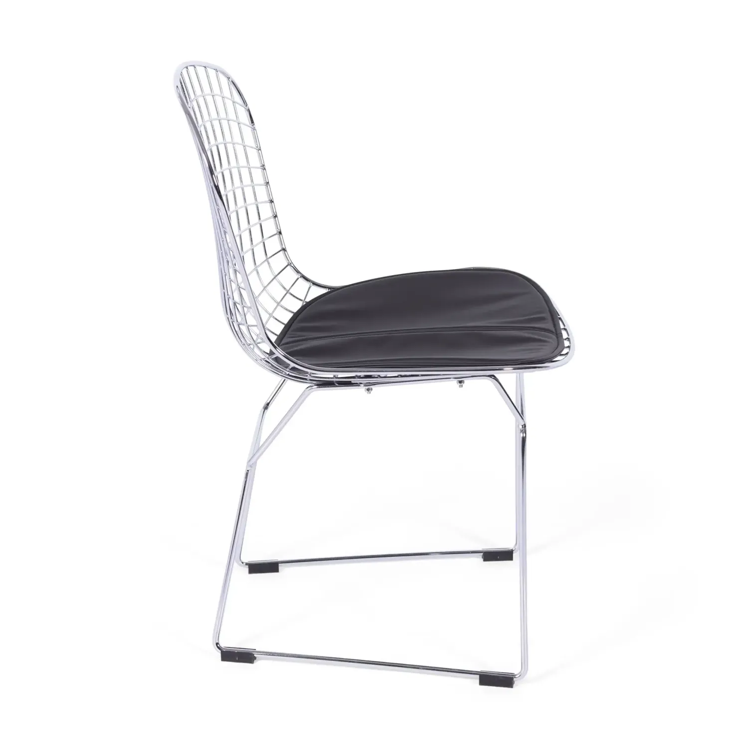Silla de comedor en acero cromado Berta FURNMOD - 5