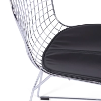 Sedia da pranzo in acciaio cromato Berta FURNMOD - 4