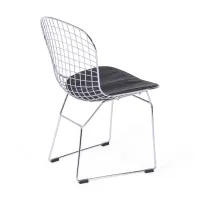 Chrome Bertoia Chair Inspiration - Industrial Chair - Mueble Design