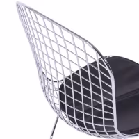 Silla de comedor en acero cromado Berta FURNMOD - 7