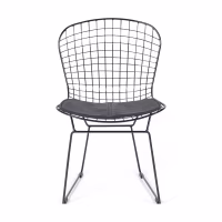 Silla de comedor en acero negro Berta FURNMOD - 3